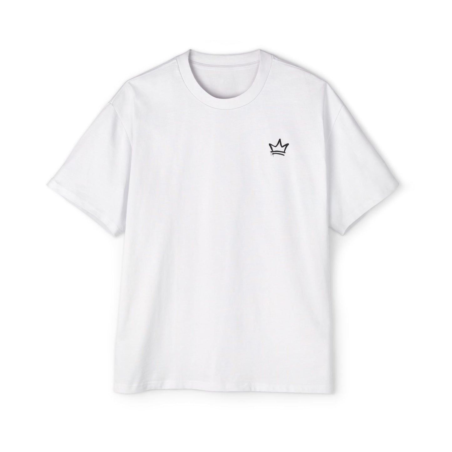Camiseta Oversize para Hombre EA con Emoji de Fuego