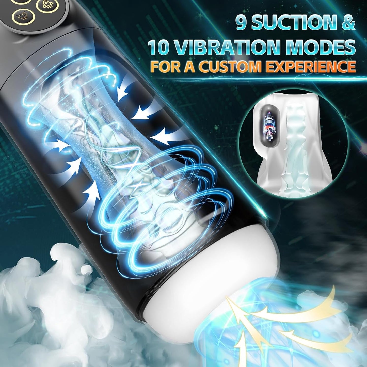 ThunderTease 3-in-1 Automatic Male Masturbator