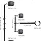 ControlLink Neck to Wrist Spreader Bar BDSM Kit