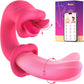 Vibrador de lengua LunexaSync App con 20 modos, juguete para clítoris y punto G