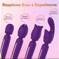 VelvetVerse 3-Attachment Wand Vibrator Kit