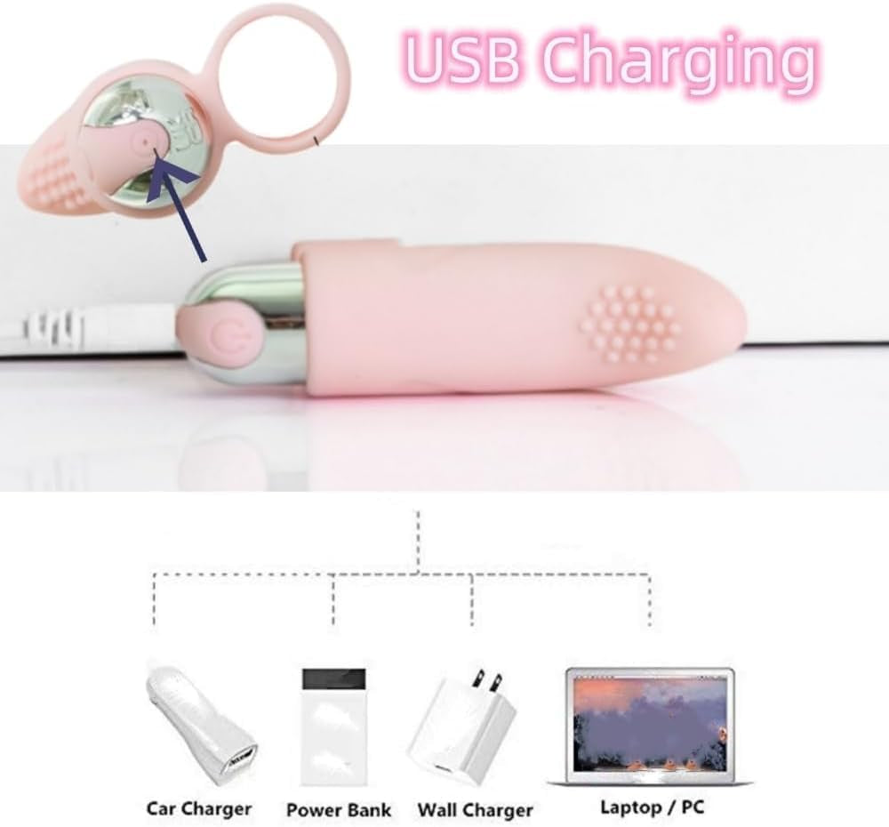 Vibrador de dedo HydraPulse 10 modos, resistente al agua IPX7, USB