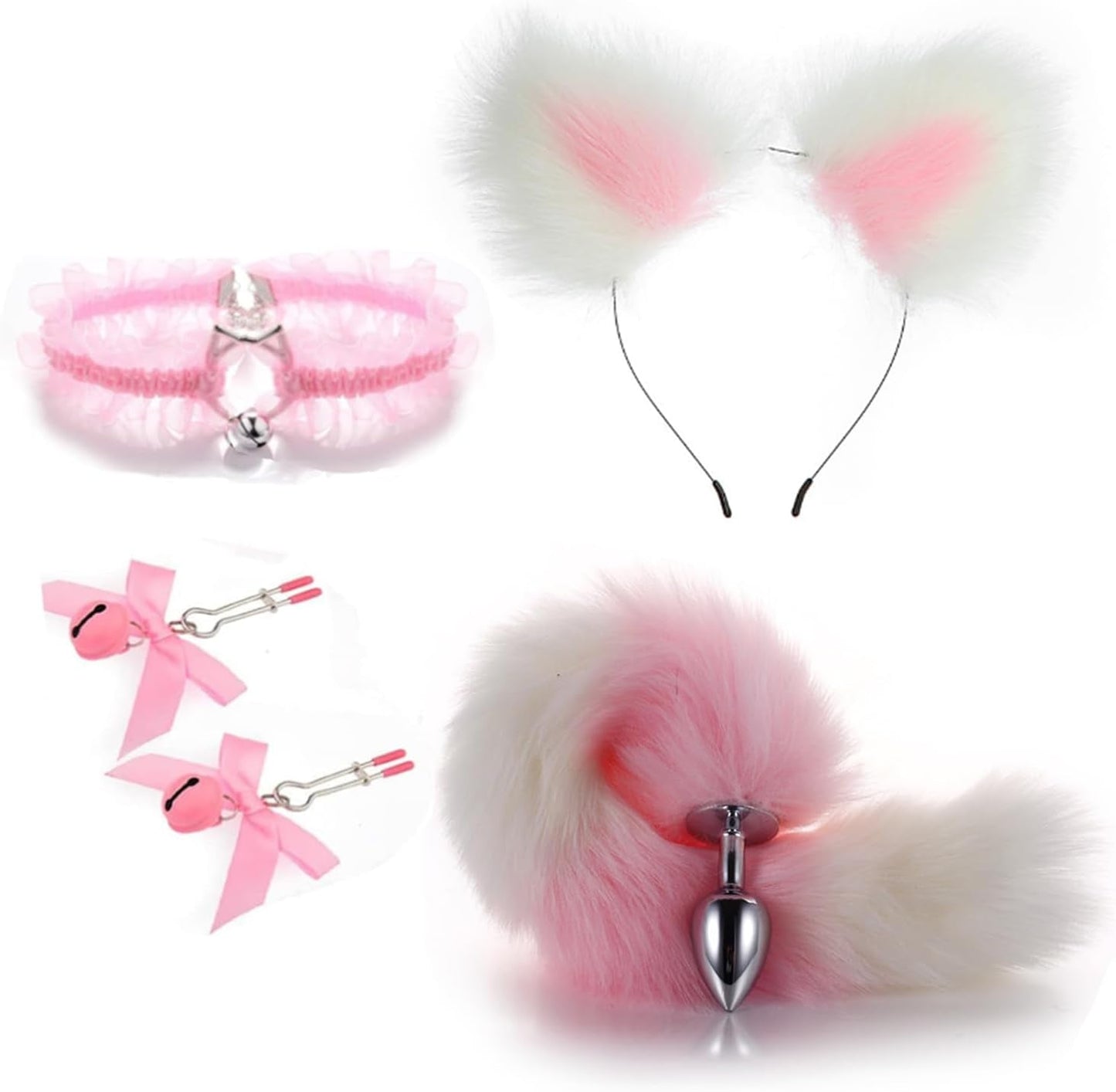 PlayKit Beginner Fox Tail Anal Plug Cosplay Set