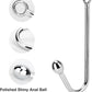 SteelHook Stainless Steel Anal Hook Set with 4 Balls