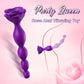 Vibromasseur Perles Anales VioletKiss Rose avec 9 Modes