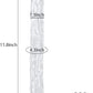 JellySync Dildo Doble 11,8" Transparente y Flexible