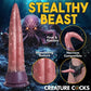 Sextoy pieuvre en silicone Octoprobe pour homme