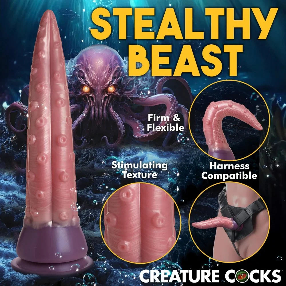 Sextoy pieuvre en silicone Octoprobe pour homme