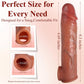 FleshCore Realistic Penis Sleeve 8.3” Silicone Extender