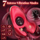 RoseTriad 3 Motor Cock Ring Clit Stimulator 7 Modes Silicone
