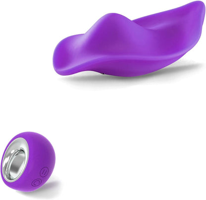 Vibrador de bragas WhisperRose portátil a distancia 12 modos