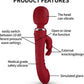 MidnightTriad Triple Stimulation Rabbit Wand