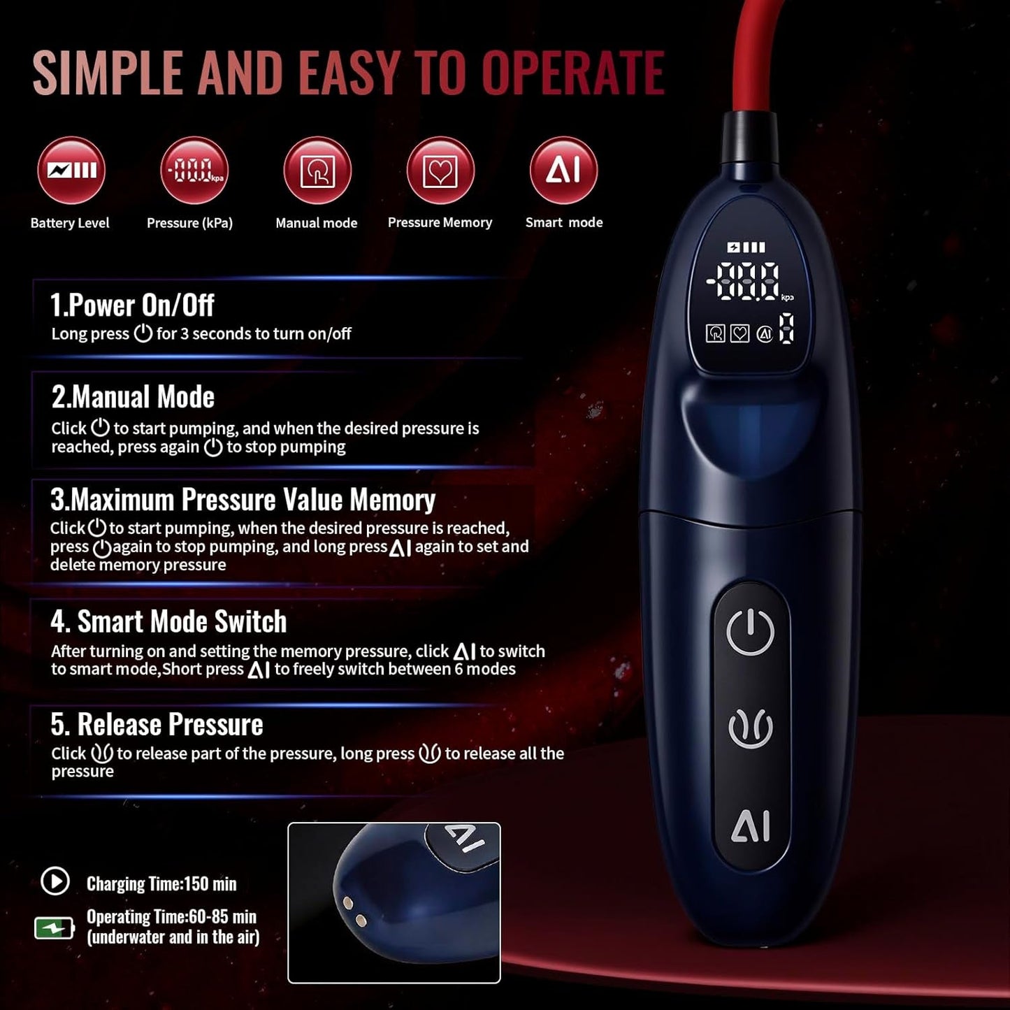 VelatriX Electric Pussy Pump 8 Cup Kit