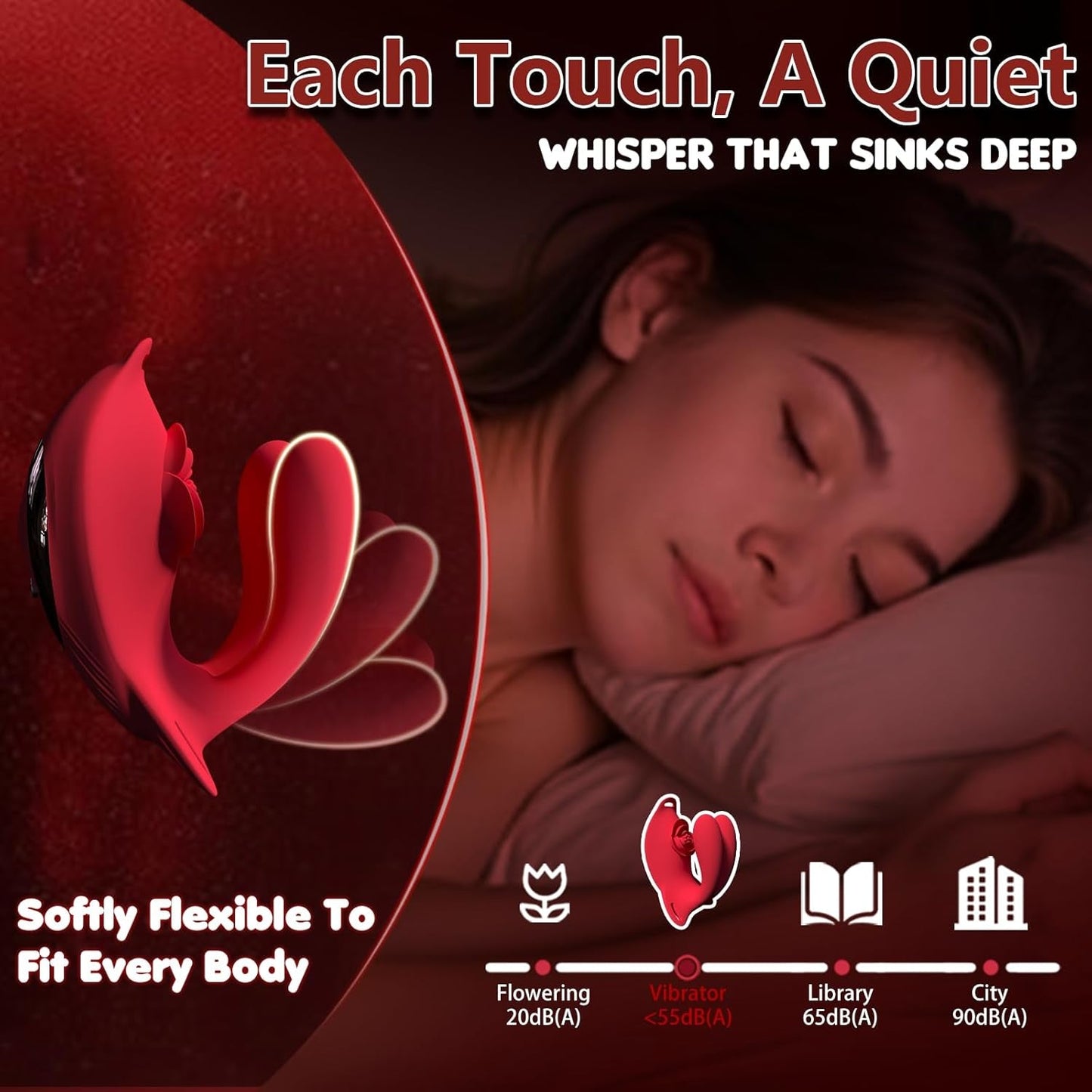 VelmoraSync App Vibrador Remoto Usable Punto G para Parejas