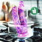 MythCurve 8” Double-Ended Dildo Suction Cup Silicone Toy