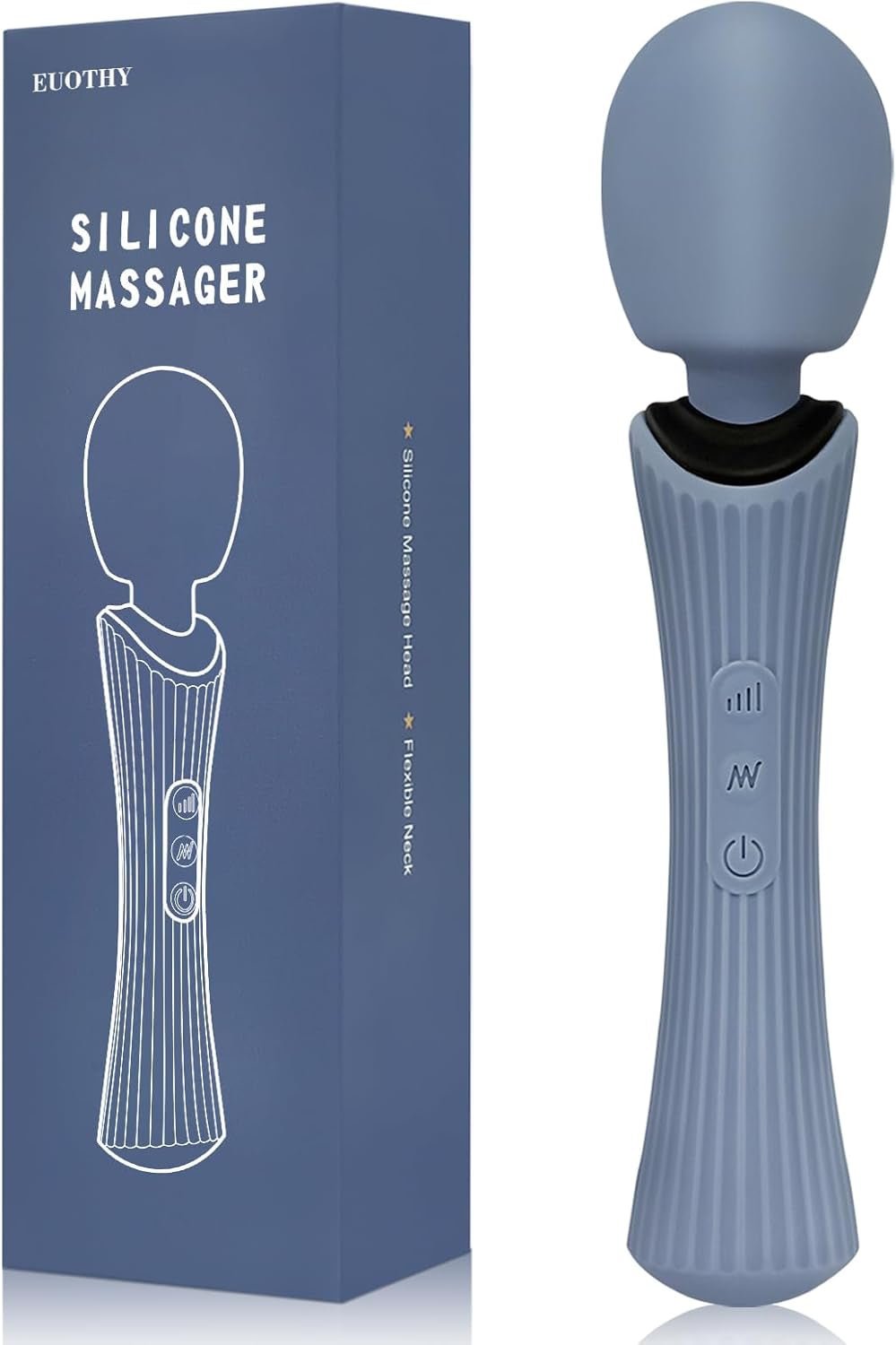 Vibromasseur baguette étanche AquaLock 12 modes