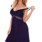 Knit and Lace Chemise