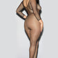Plus Size Fishnet Bodystocking