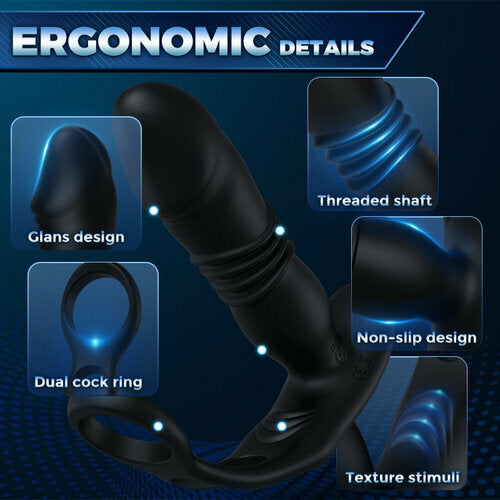 Flexi Prostate Bliss Vibrator With Cock Ring™