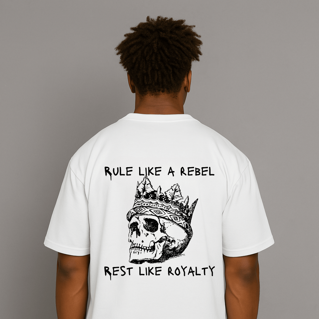 Camiseta Oversize Gruesa "Royalty" para Hombre de EA