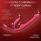 Vibrador de arnés sin tirantes de triple cabezal QuadSync