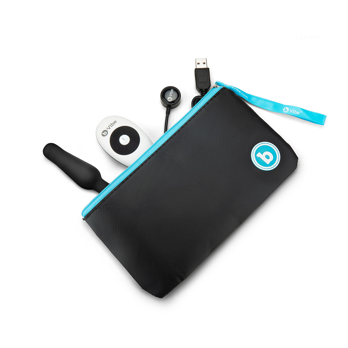 b-Vibe Novice Anal Plug - Negro