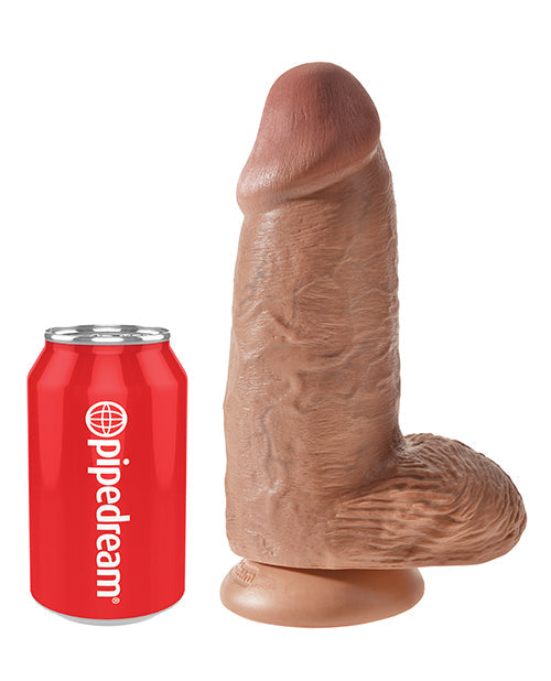 King Cock 9" trapu - Couleur chair