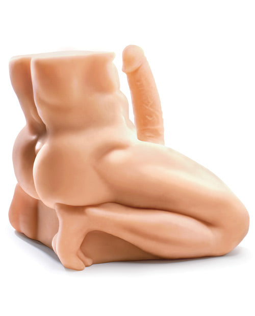 PDX Masturbador Anal Masculino "Fuck Me Silly" con Dildo de 8"