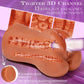 TerraCurve Brown Realistic Pocket Pussy Masturbador Masculino