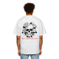Camiseta extragrande con calavera y rosas de EA para hombre