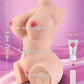 PulseForm Vibrating Dual Channel Torso Sex Doll 5.8LB