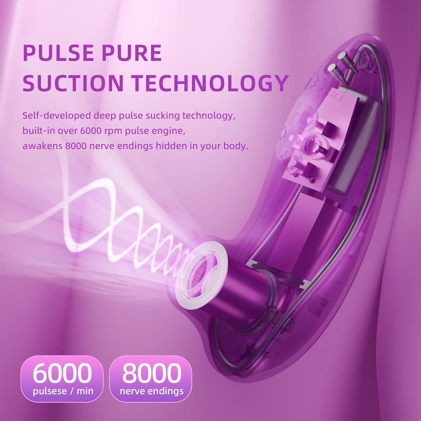 ThermavaX Heating Clit Sucker App Control Waterproof Quiet