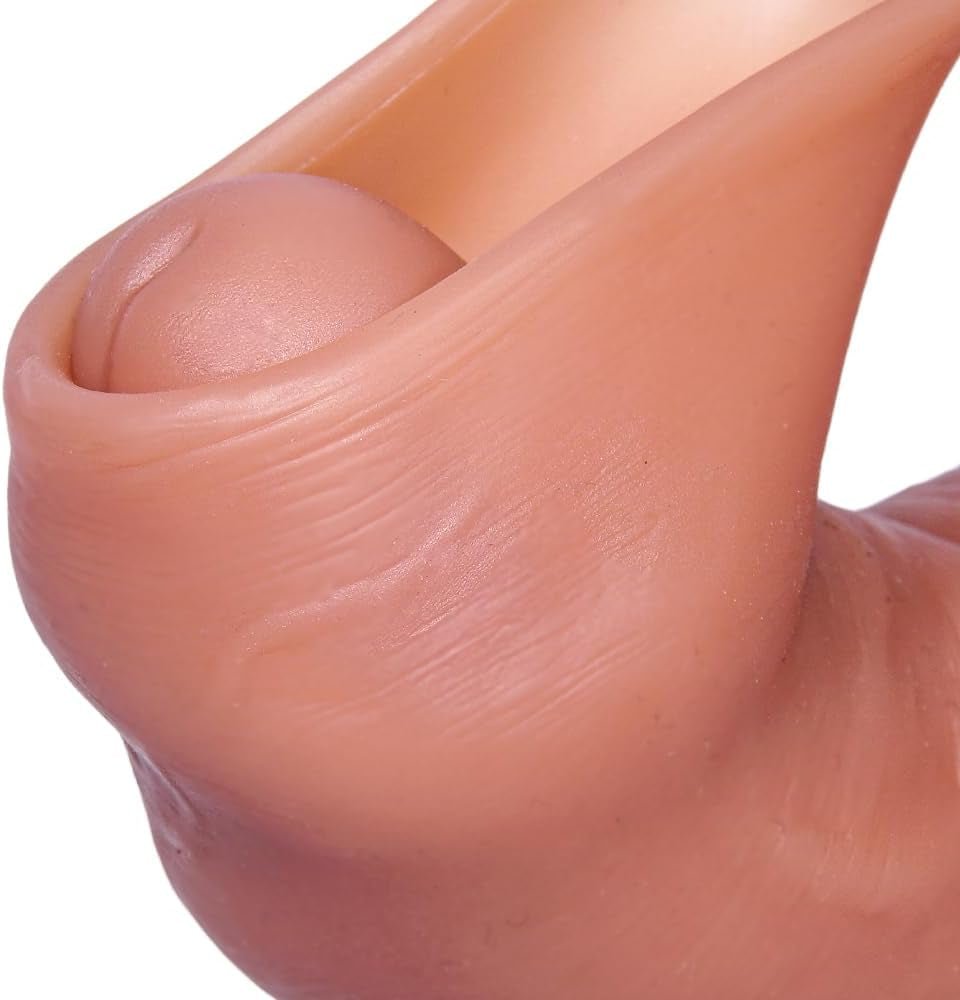 Prépuce 8 pouces Dildo réaliste en silicone avec ventouse