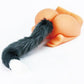 NightPulse Black Fox Tail Remote Vibrating Anal Plug