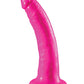 Arnés de tirantes con dildo Diloo de 7" - Rosa