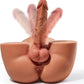 DualCoreX Muñeco sexual masculino Torso Dildo de 7 pulgadas 11 LB