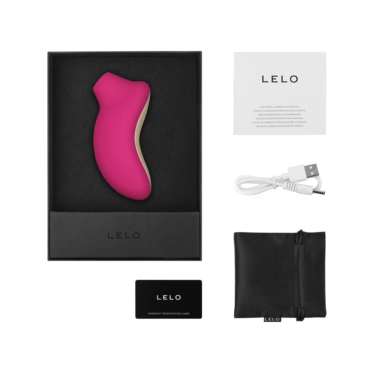 Vibromasseur Clitoridien LELO Sona Cruise - Cerise