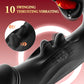 Vibrador ElyraBoost de conejo con empuje y lengüeteo 4 en 1, 10 modos, punto G