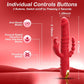 QuadraCore 4-in-1 Thrusting Rabbit Vibrator 3 Thrust 10 Modes