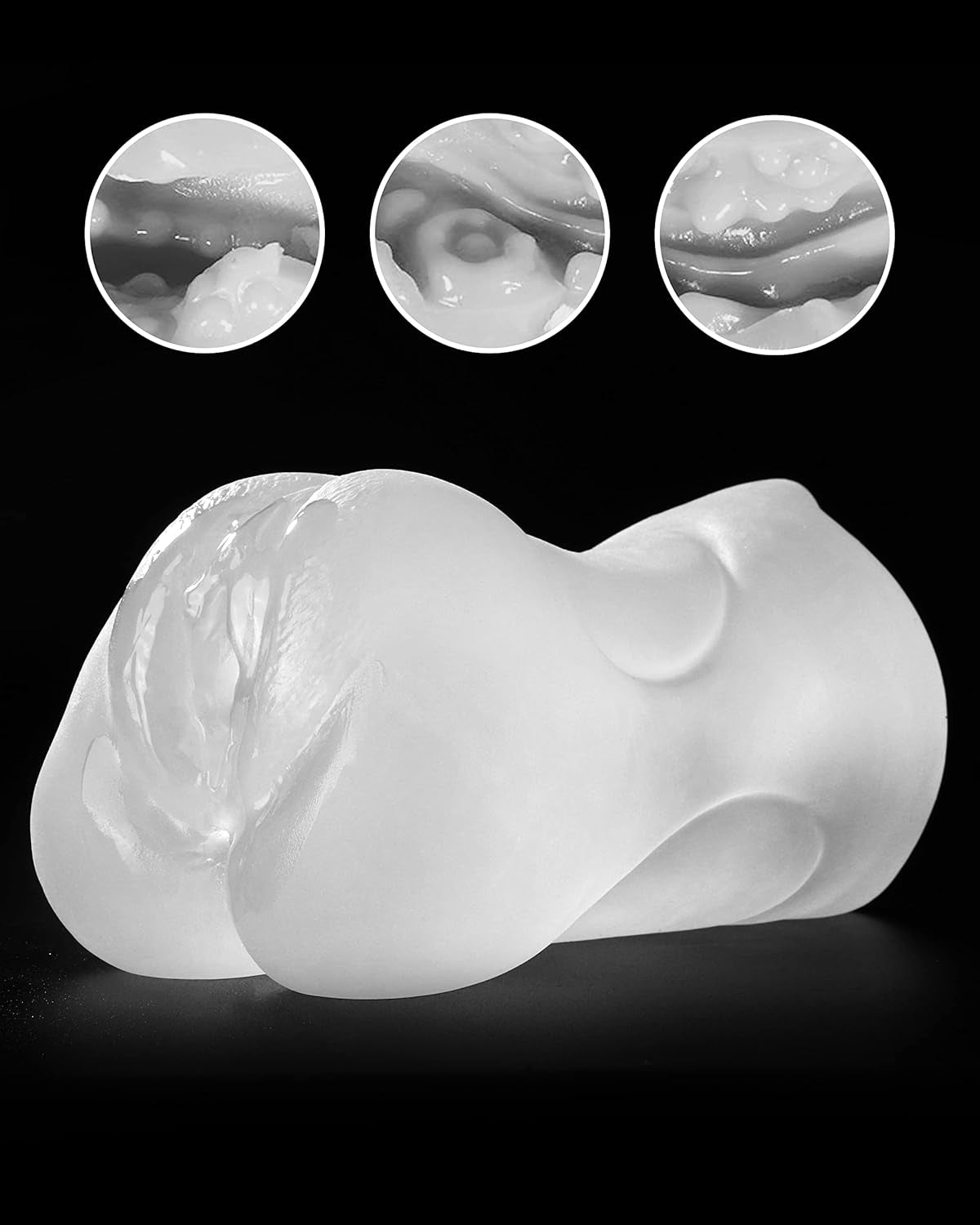 TrinityTouch Realistic Transparent Pleasure Doll Masturbator