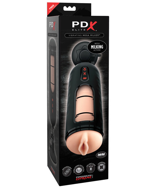 PDX Elite Stroker Vibreur Tête de Bite Géante