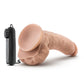 Coverboy Tennis Champ 9" Vibrating Dildo - Vanilla