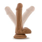 Couvre-Bottes Capitaine Mike 6" Réaliste Dildo - Teint hâlé