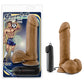 Gode ceinture vibrant 20 cm Coverboy Soccer Champ - Mocha