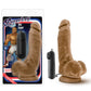 Coverboy The Boxer 9" Dildo Vibrador - Mocha