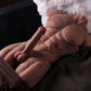 SteelCore Muñeco sexual masculino Torso Dildo flexible de 7 pulgadas y 12,7 kg