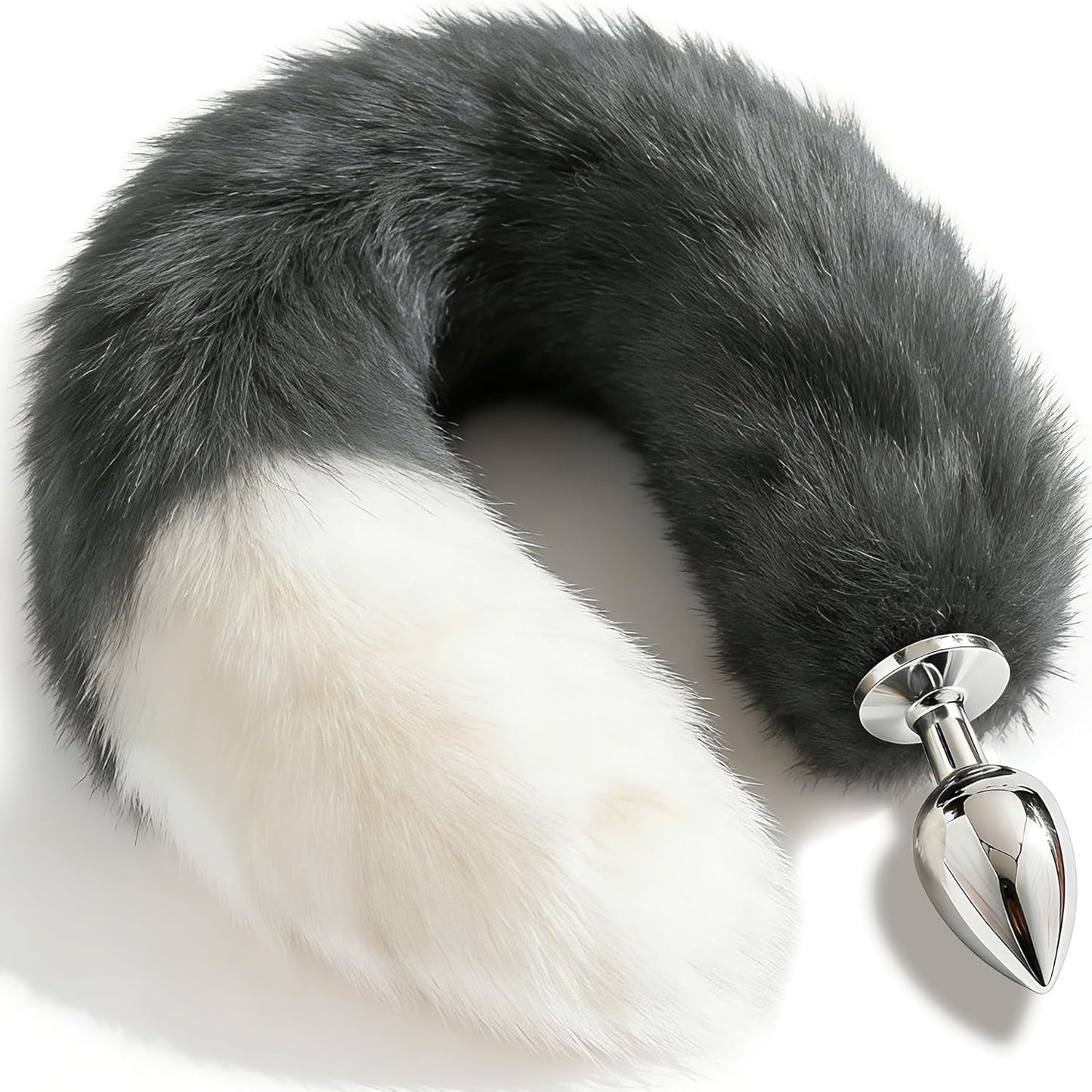 FoxyLuxe Tapón Anal Cola de Zorro con Cola Desmontable