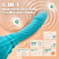 Dildo de Empuje Portátil PulseRide con Control por Aplicación