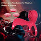 TriLock Cock Ring Extender Clit G-Spot Vibrator 9 Modes