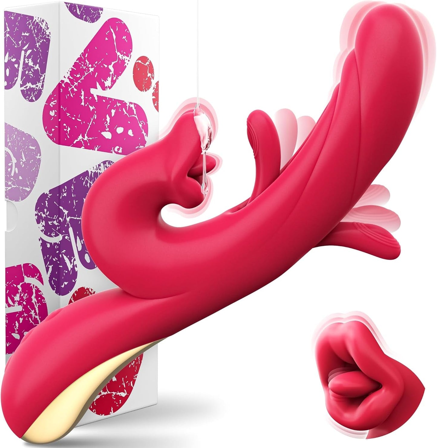 Vibrador TriMode Rabbit 3 en 1 Lengua Vibratoria 30 Modos